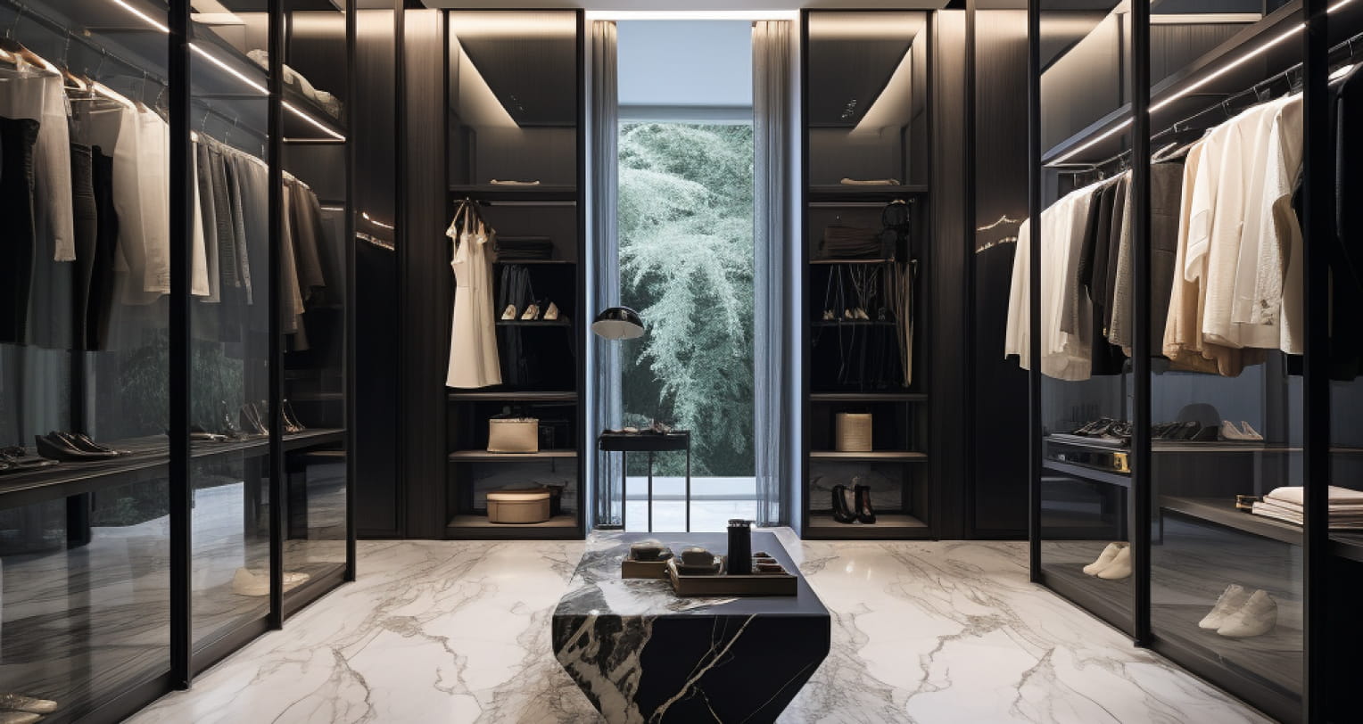 walk-in closet